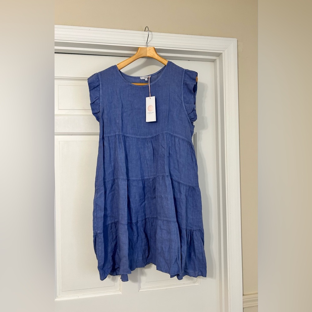 Casual Summer Blue Dress